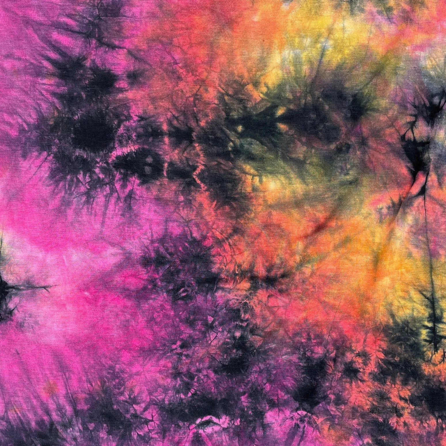 60” Bamboo 4-Way Stretch with Spandex 5.5 OZ Tie Dye Tie Dyed Apparel Jersey Knit Fabric By the Yard