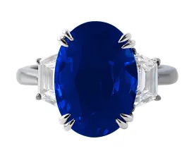 9ct Natural Ceylon Sapphire Ring