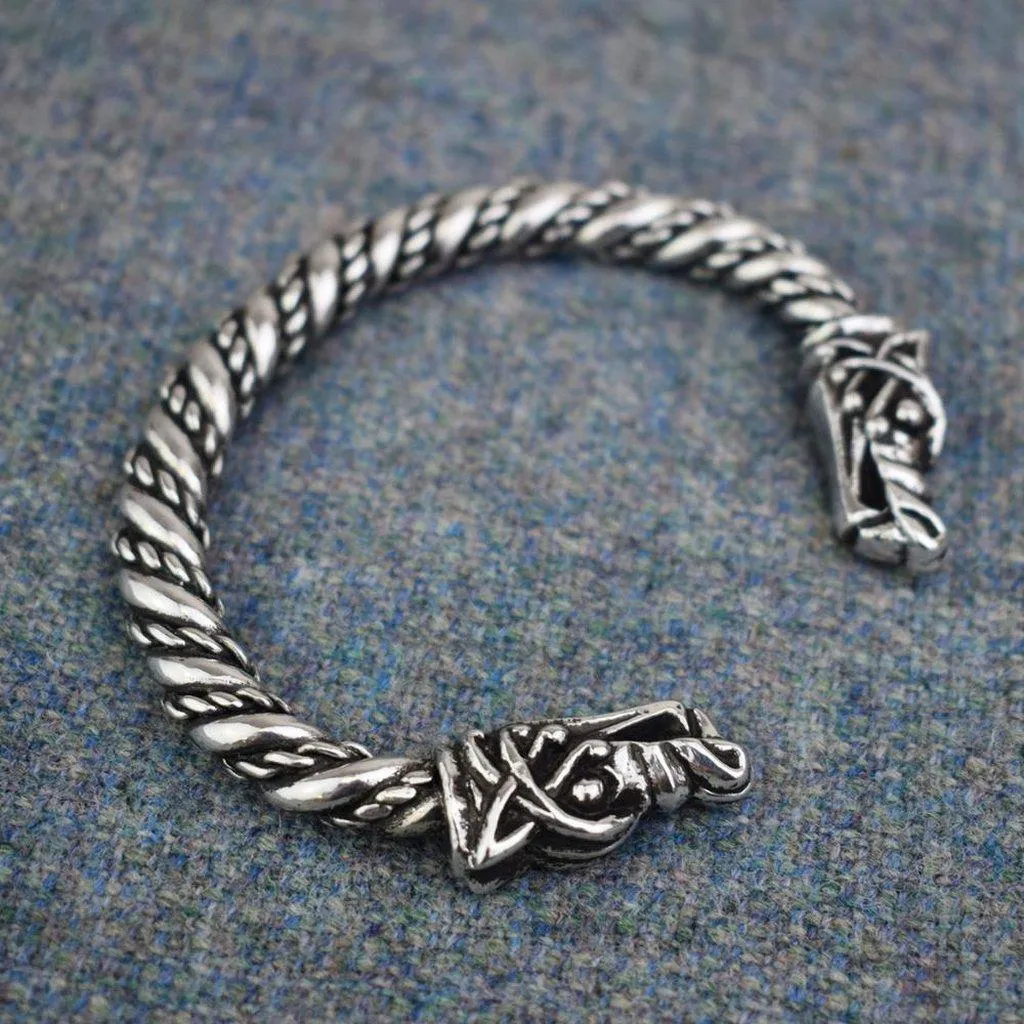 Asgard Large Wolf Bracelet #1