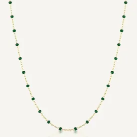 Avant Studio Tibi Necklace, Emerald