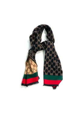 Black Fashion Scarf