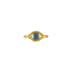 Blue Sapphire Chorda Ring