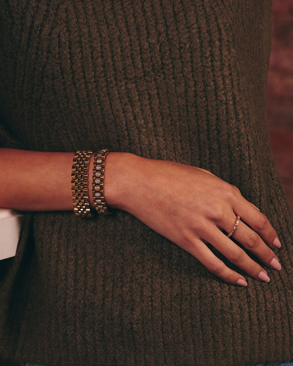 Chunky Watch Band Chain Bracelet