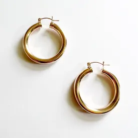 Extra Chunky Hoop Earrings - Choose Your Metal