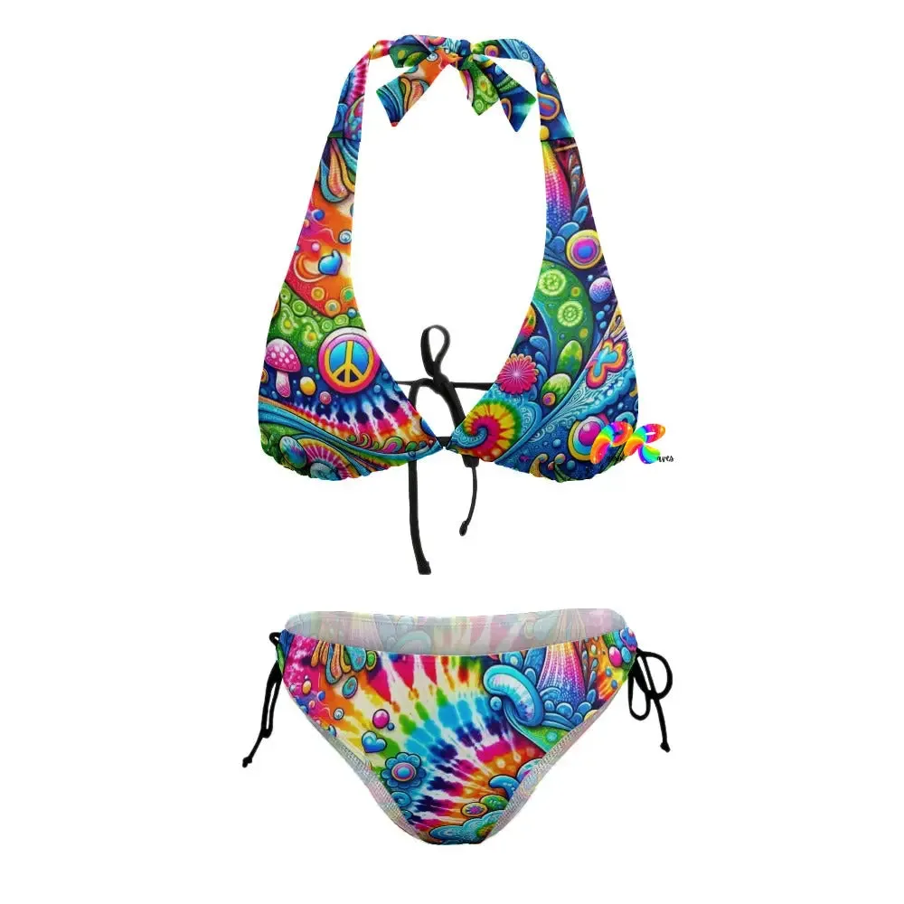 Hippie Harmony Rave Plus Size Bikini