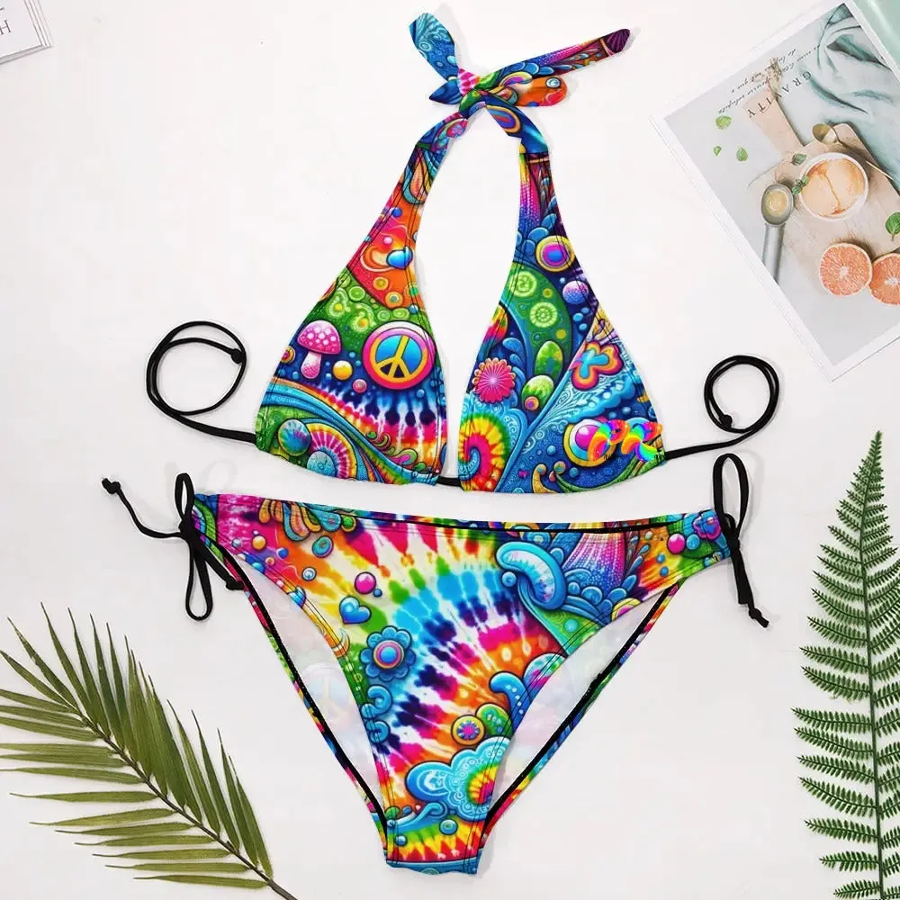 Hippie Harmony Rave Plus Size Bikini