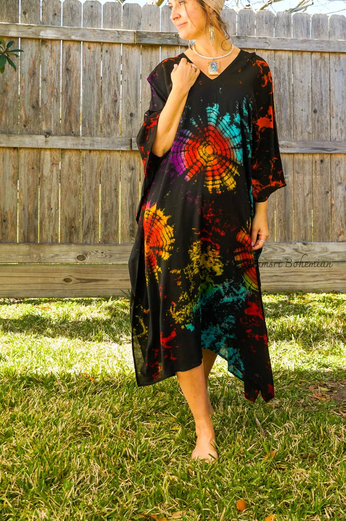 K0399- Hand Dyed Kaftan Dress