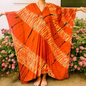 K199- Hand Dyed Kaftan Dress